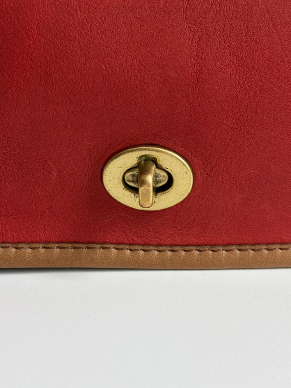 Coach Vintage Spectator Dinky Bag | Rust Orange